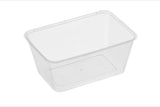 Rectangular Plastic Food Container (Base Only)