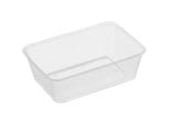 Rectangular Plastic Food Container (Base Only)