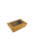 EKO Brown Kraft Window Food Box