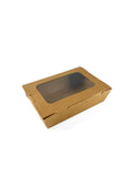 EKO Brown Kraft Window Food Box