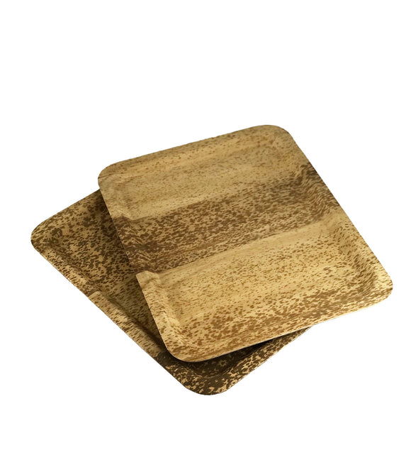 Palm Leaf Platter 370x290mm