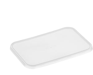 Rectangular Freezer Grade Plastic Food Container Lids