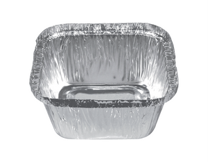 Square Foil Container 12oz