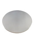 Round Silver Cake Board