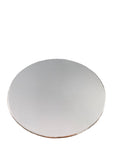 Round Silver Cake Board