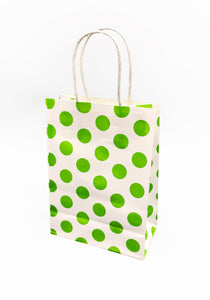 Colourful Paper Twist Handle Paper Bags