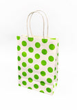 Colourful Paper Twist Handle Paper Bags