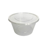 Extra Large Round Plastic Food Container With Lid