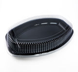 Plastic Oval Food Platter Dome Lid (Lids Only)