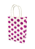 Colourful Paper Twist Handle Paper Bags